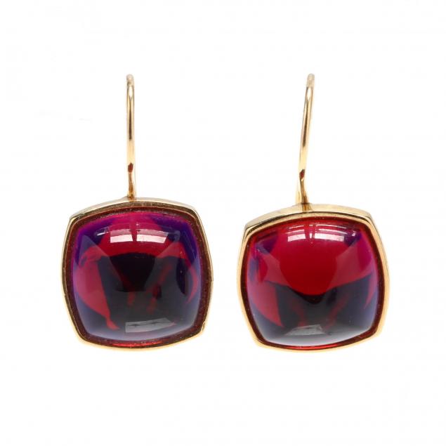18kt-gold-and-red-crystal-earrings-baccarat