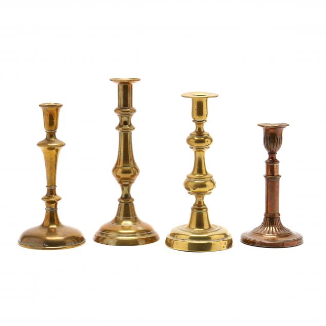 four-19th-century-candlesticks
