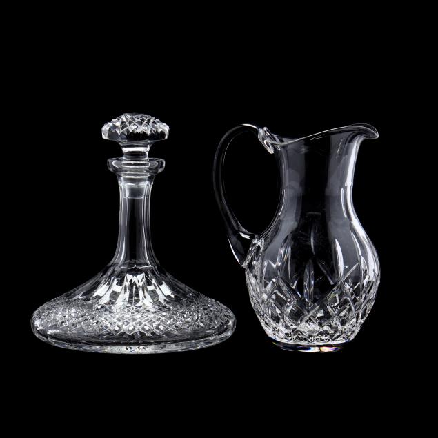 galway-crystal-decanter-and-pitcher