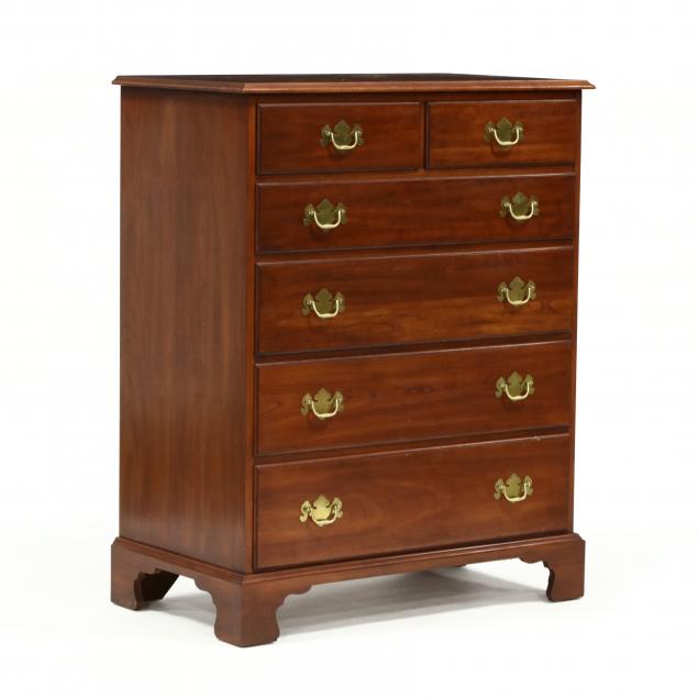 henkel-harris-cherry-federal-style-semi-tall-chest-of-drawers