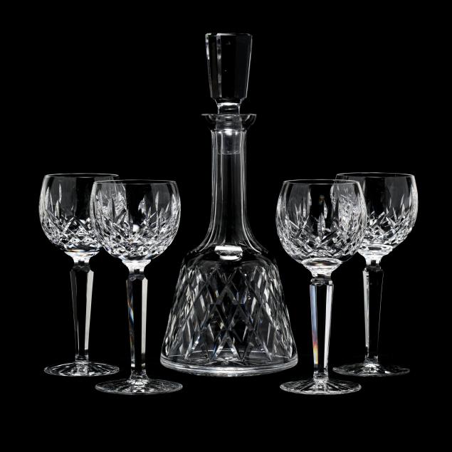 waterford-group-of-five-barware-items