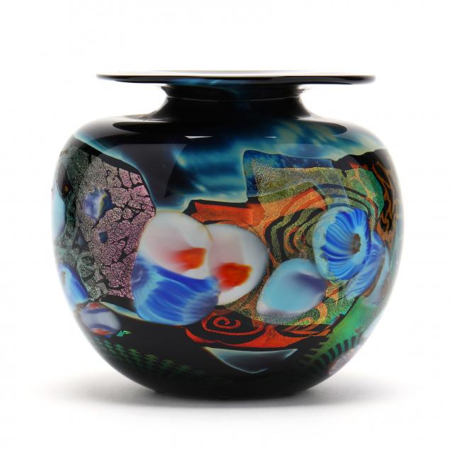 peter-vanderlaan-mary-beth-bliss-art-glass-vase