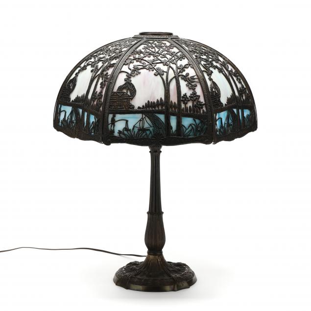 miller-lamp-co-slag-glass-table-lamp