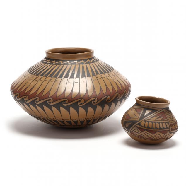 two-mata-ortiz-pottery-vessels