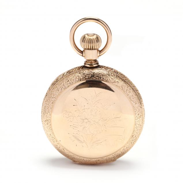 antique-gold-filled-hunter-case-pocket-watch-elgin