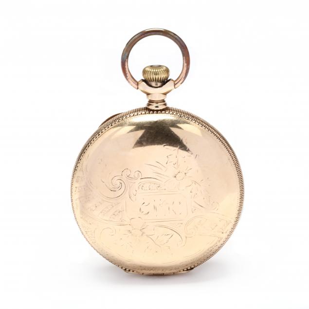 antique-gold-filled-hunter-case-pocket-watch-illinois-watch-company