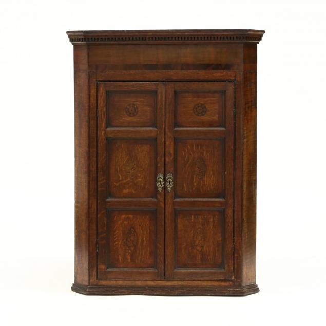 george-iii-inlaid-oak-hanging-corner-cupboard