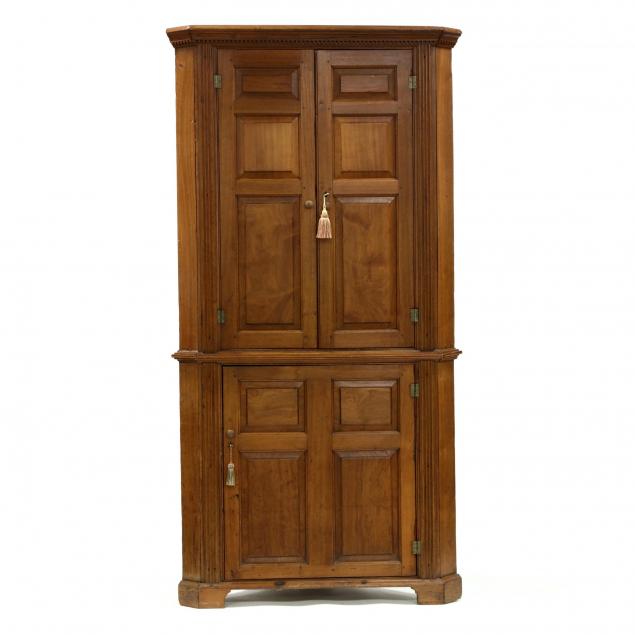 southern-chippendale-walnut-corner-cupboard