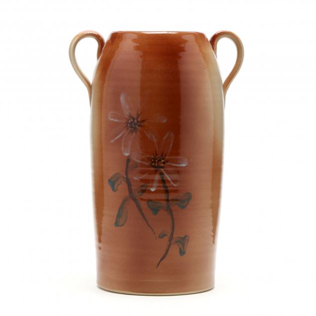 contemporary-nc-pottery-vase-signed