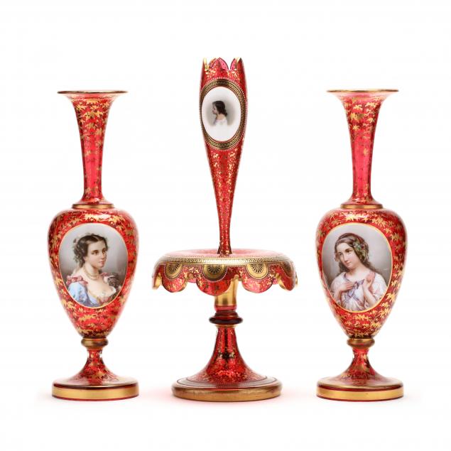 a-bohemian-three-piece-glass-portrait-garniture