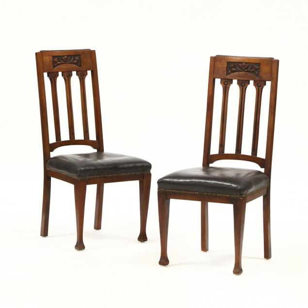 pair-of-art-nouveau-carved-mahogany-side-chairs