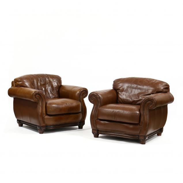 robinson-and-robinson-inc-pair-of-leather-upholstered-club-chairs