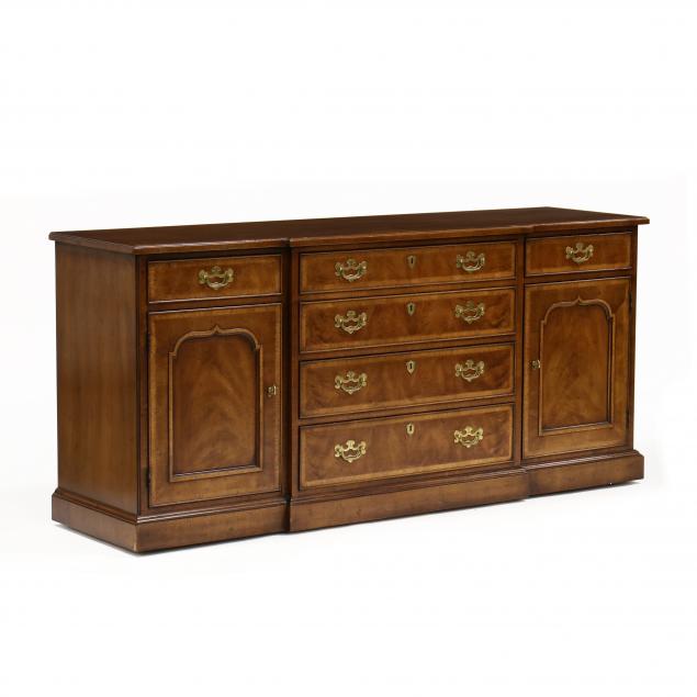 henredon-queen-anne-style-cherry-sideboard