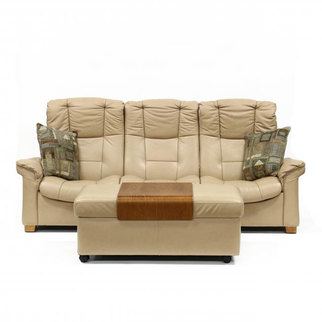 ekornes-stressless-leather-sofa-and-ottoman
