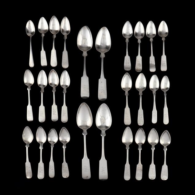 a-collection-of-american-coin-silver-spoons-19th-century