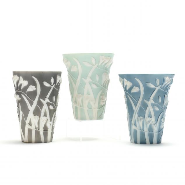 phoenix-three-floral-glass-vases