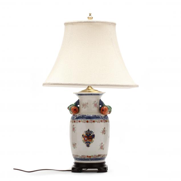 a-chinese-export-armorial-porcelain-vase-table-lamp