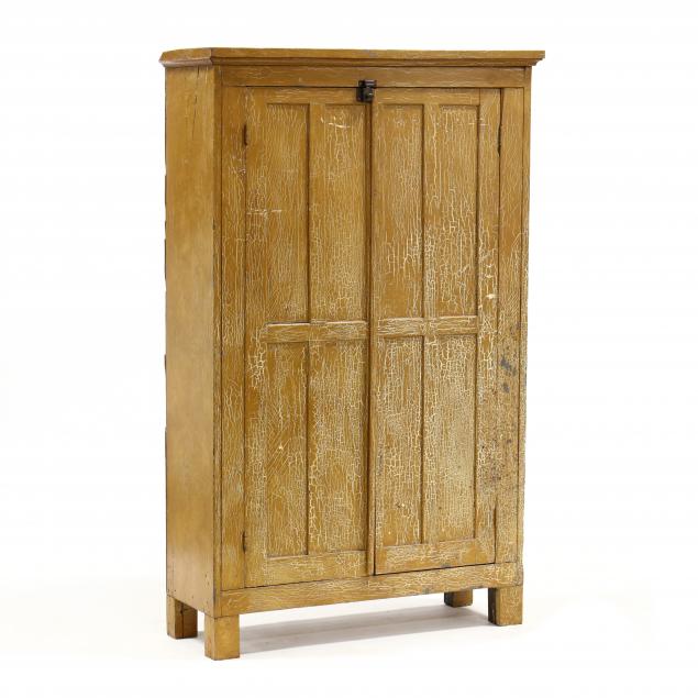 american-primitive-painted-pine-flat-wall-cupboard