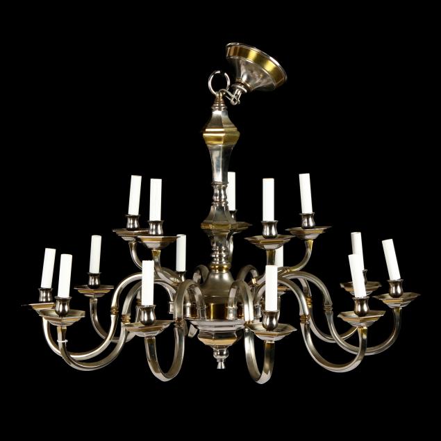 colonial-style-silverplate-chandelier