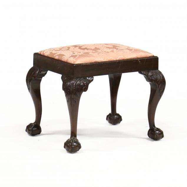 chippendale-style-carved-mahogany-foot-stool