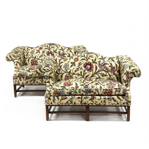 pair-of-chippendale-style-crewelwork-upholstered-sofas