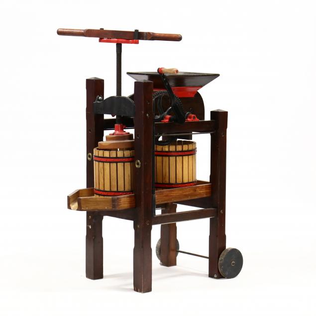 antique-apple-cider-press