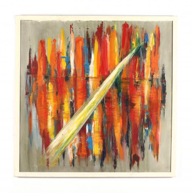 mid-century-abstract-painting-by-isabell-keely