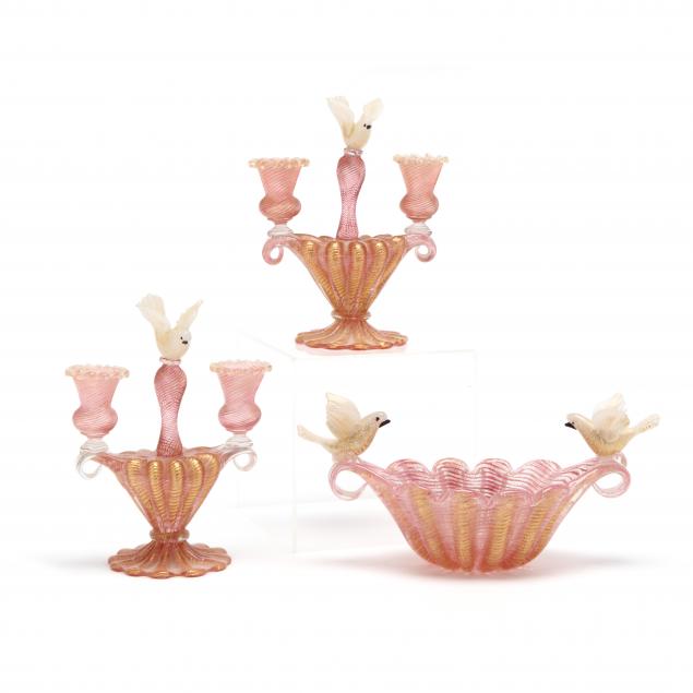 vintage-venetian-glass-garniture-set