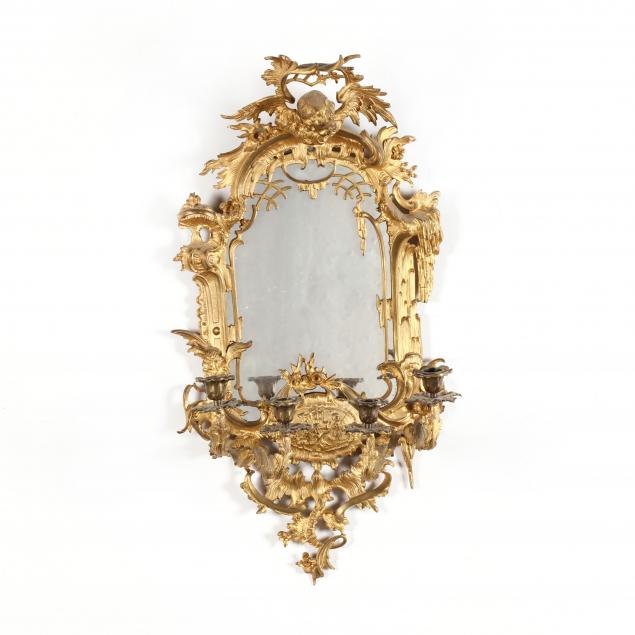 rococo-revival-gilt-metal-mirrored-sconce