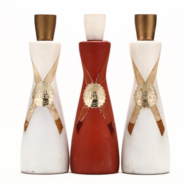 early-times-bourbon-in-coloramic-decor-decanters