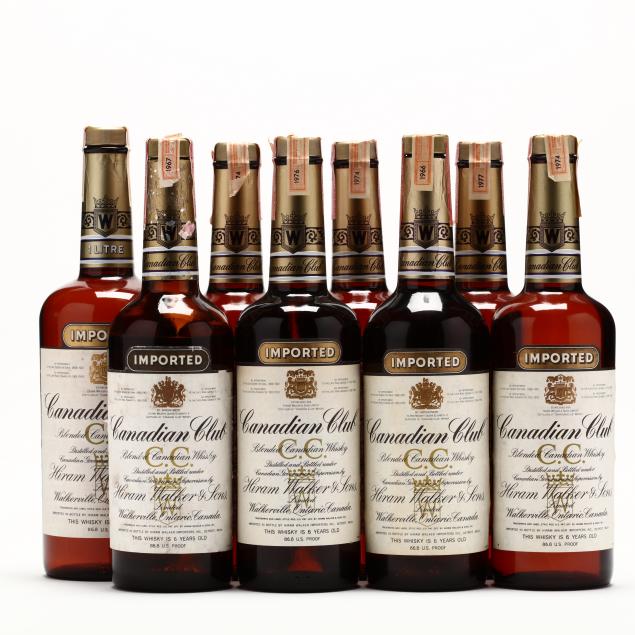 one-of-a-kind-hiram-walker-canadian-club-whisky-selection
