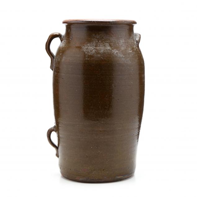 western-nc-pottery-butter-churn