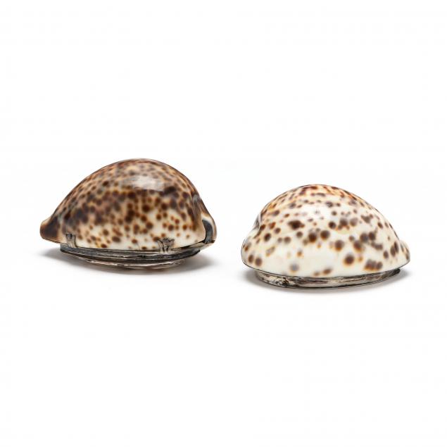two-george-iii-silver-mounted-cowrie-shell-snuff-boxes