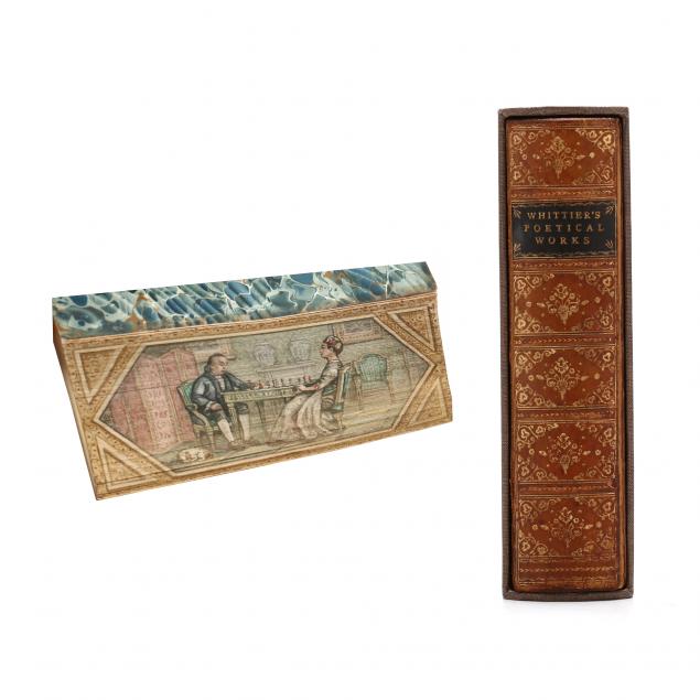 i-whittier-s-poetical-works-i-with-martin-frost-fore-edge-painting