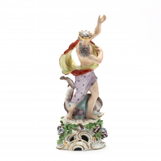 a-porcelain-figure-of-neptune-with-dolphin