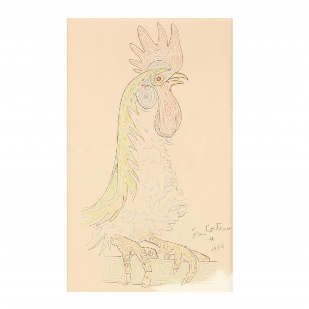 jean-cocteau-french-1889-1963-i-le-coq-the-rooster-i