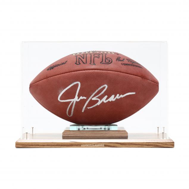 cleveland-browns-superstar-jim-brown-signed-nfl-wilson-football