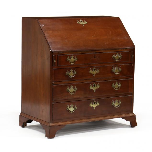 american-chippendale-cherry-slant-front-desk