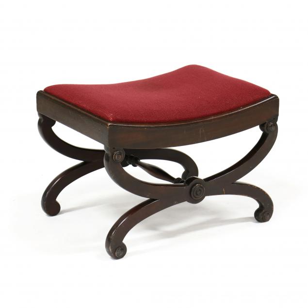 vintage-mahogany-curule-form-stool