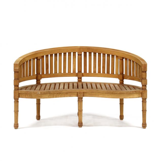 teak-kidney-shaped-garden-bench