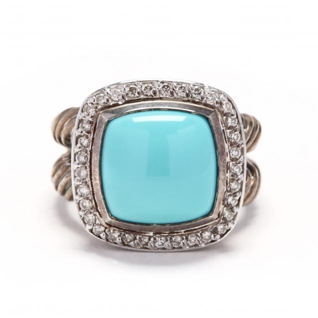 sterling-silver-turquoise-and-diamond-ring-david-yurman