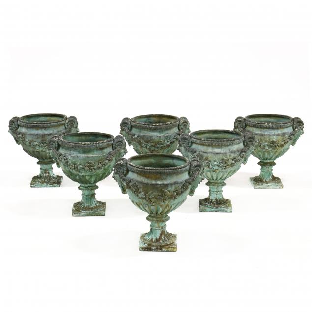 set-of-six-neoclassical-style-cast-stone-garden-urns