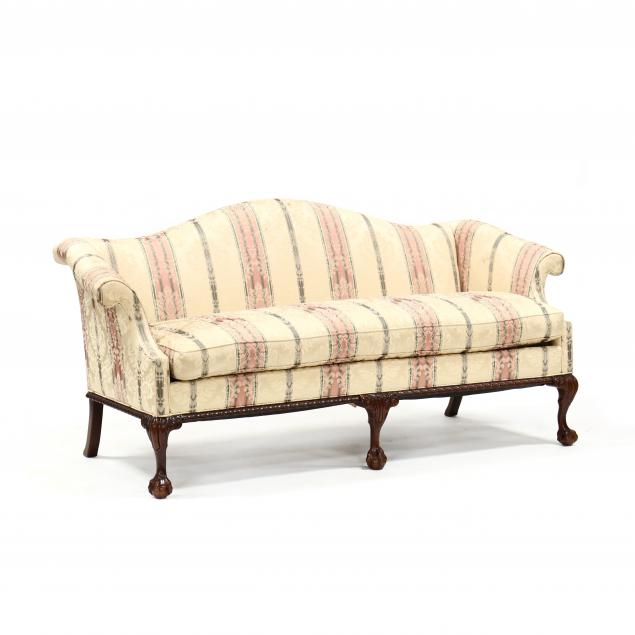 hickory-chair-co-chippendale-style-mahogany-sofa
