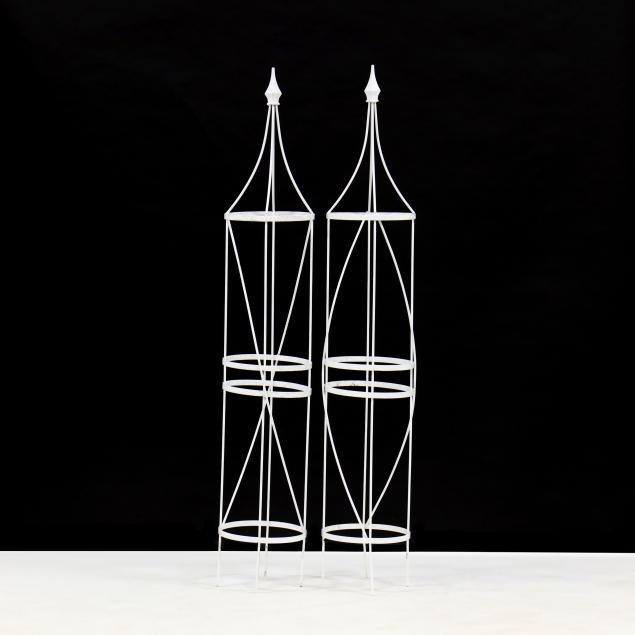 pair-of-contemporary-iron-trellises