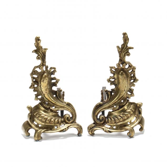 pair-of-vintage-french-brass-chenets