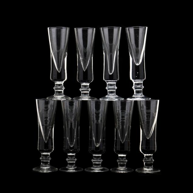 nine-modern-blown-glass-flutes