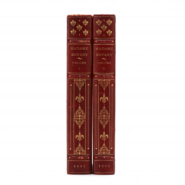 finely-bound-1905-edition-of-gustave-flaubert-s-i-madame-bovary-i