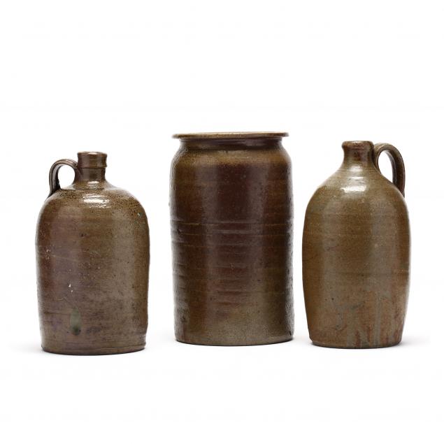 three-nc-pottery-utilitarian-vessels