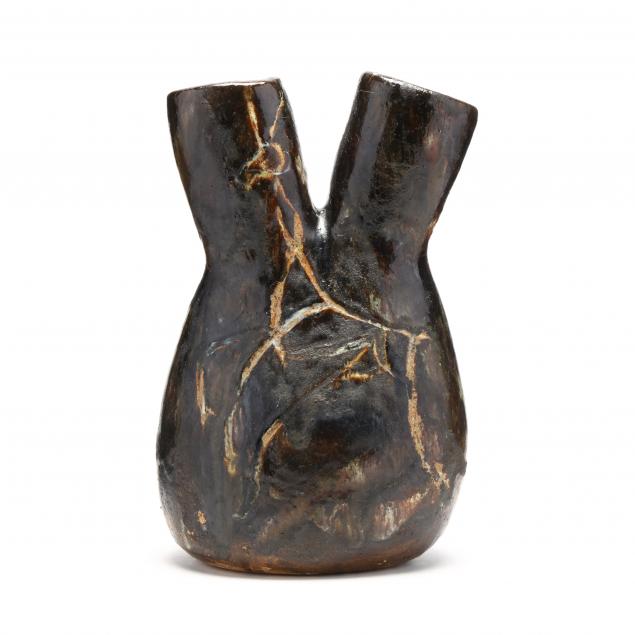 mid-century-art-pottery-wedding-vase
