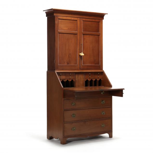 north-carolina-federal-walnut-desk-and-bookcase